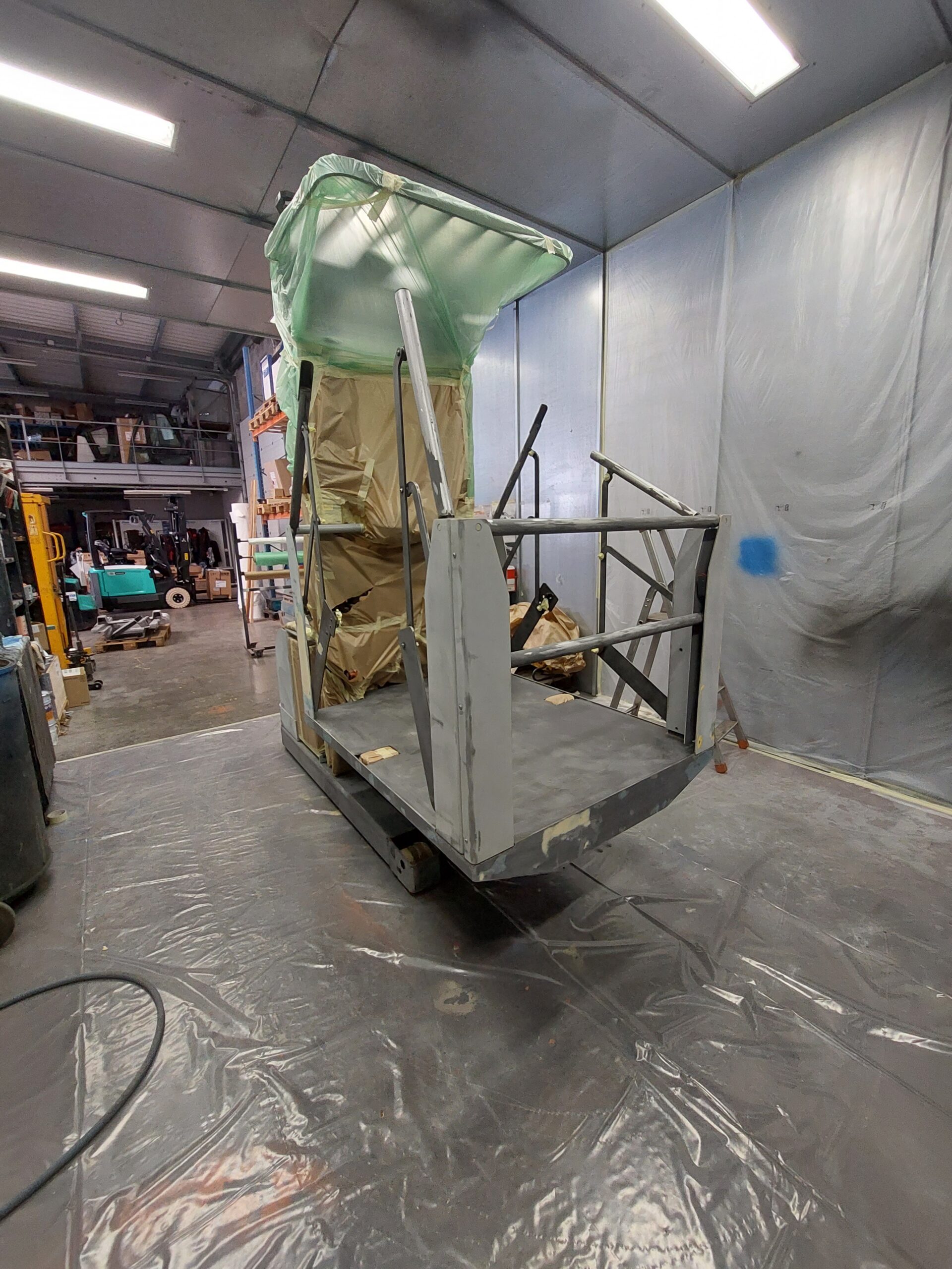 recontionnement chariot peinture