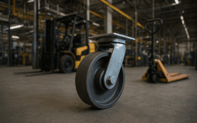 Roulettes industrielles et manutention : guide complet