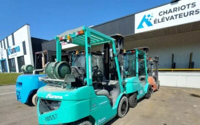 Chariots élévateurs électriques en entrepôt : quels risques d’incendie et quelles protections ?