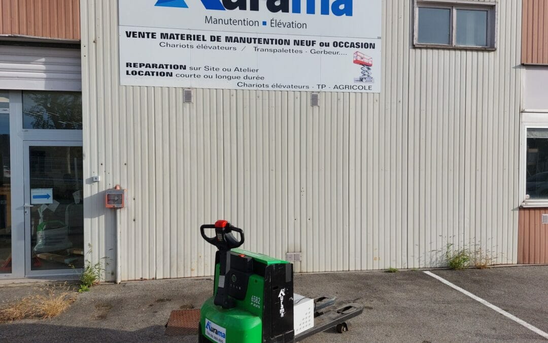 Transpalette électrique reconditionné Cesab P218