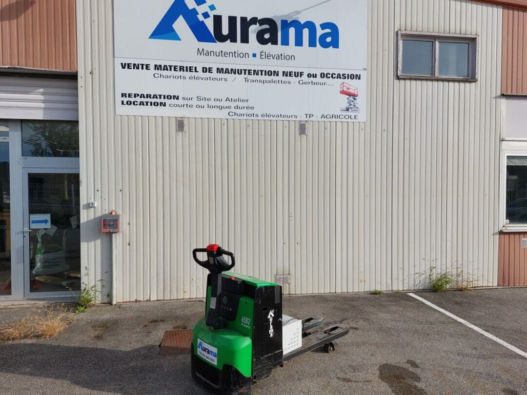 Transpalette électrique reconditionné Cesab P218