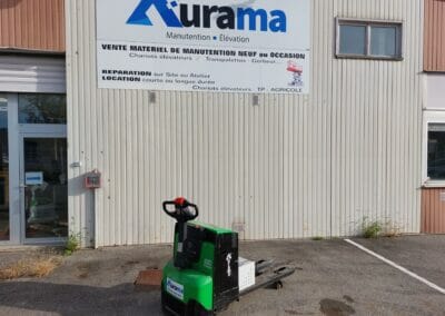 Transpalette électrique reconditionné Cesab P218