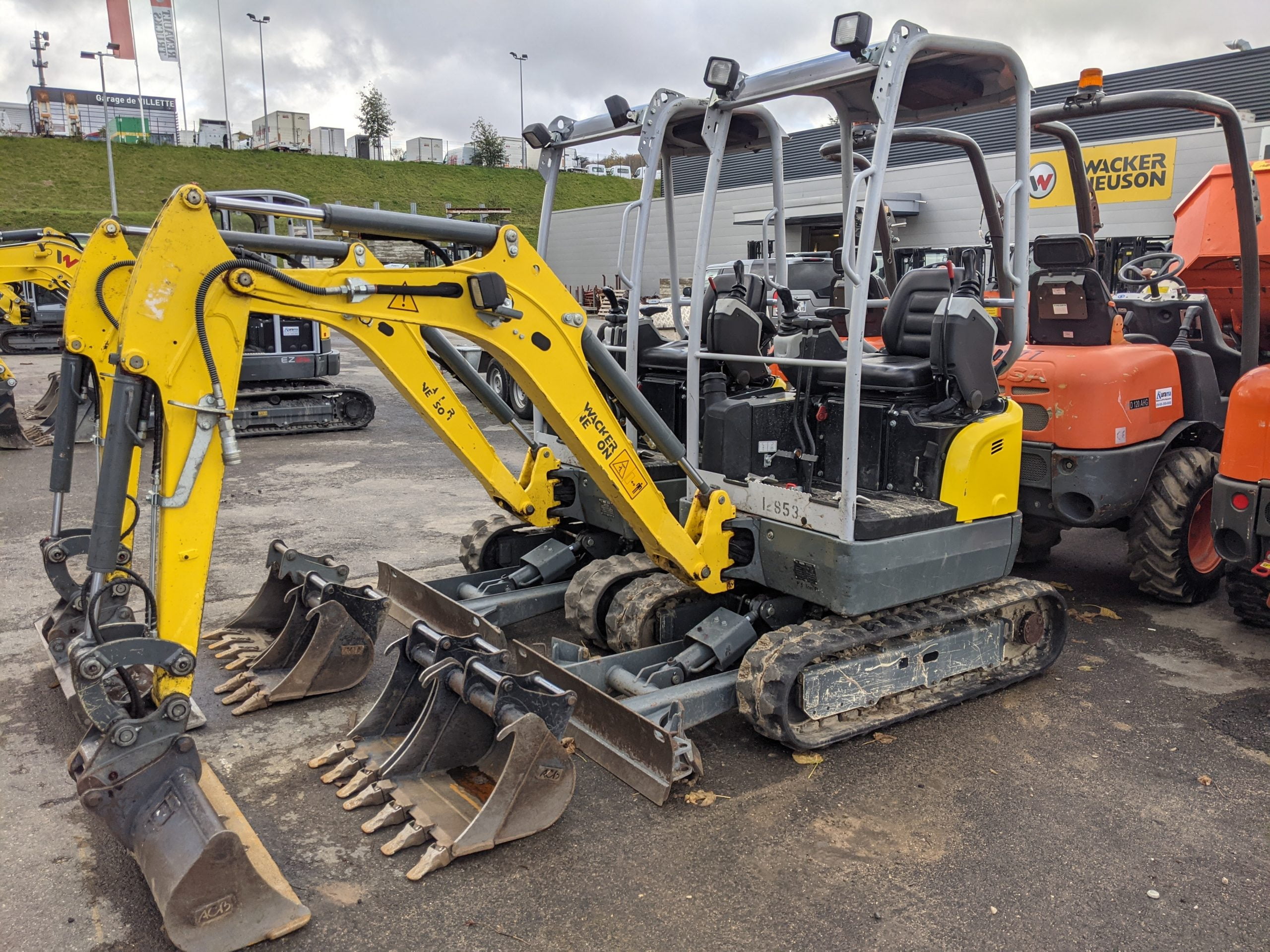 mini pelle mini pelle btp chantier