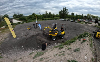 Aurama présente sa gamme électrique de Wacker Neuson à son client Maxiloc