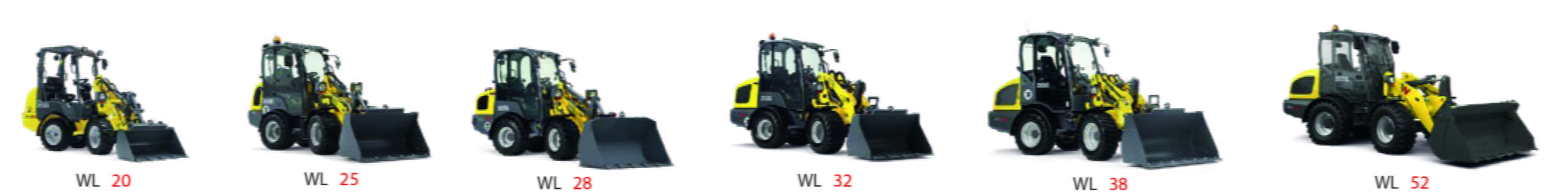 chargeuse sur pneu taille