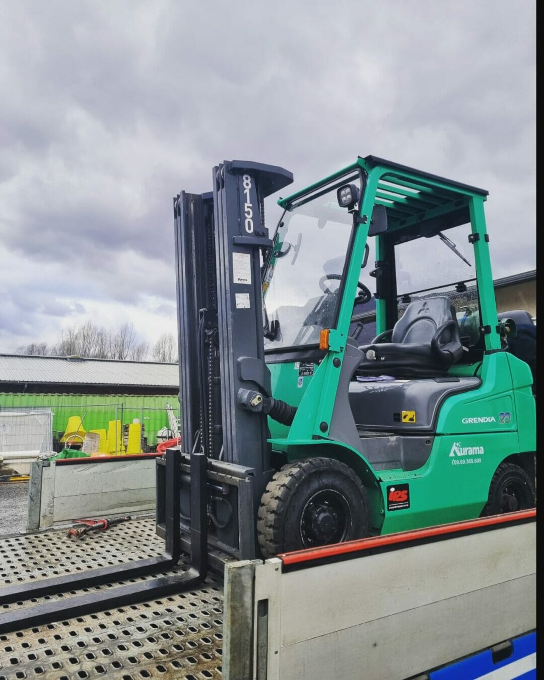 Chariot élévateur à gaz 2 tonnes