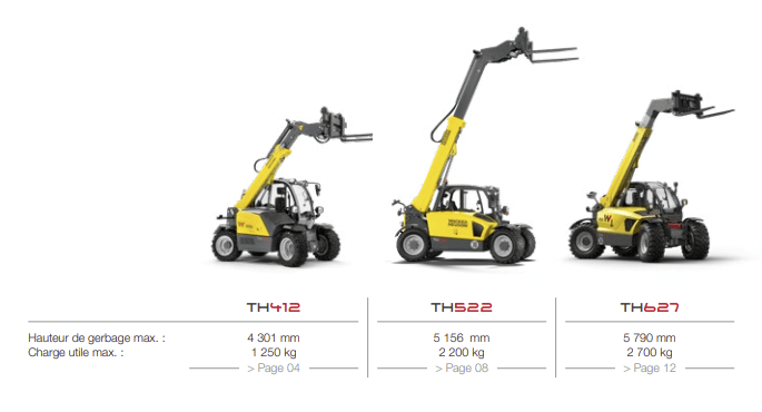 chariot télescopique wacker neuson chariot télescopique wacker neuson
