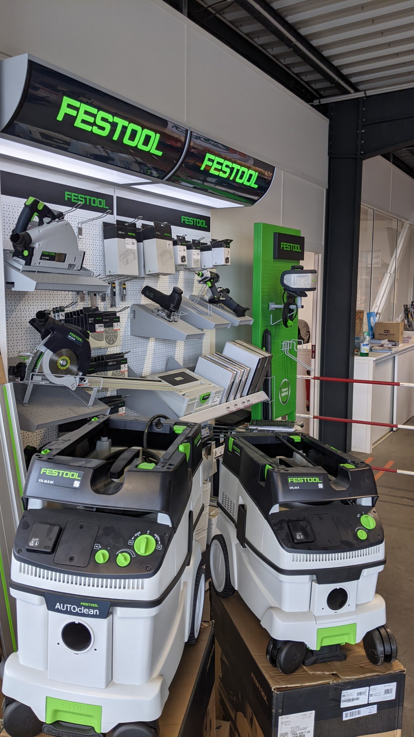 électroportatifs et accessoires Festool aurama