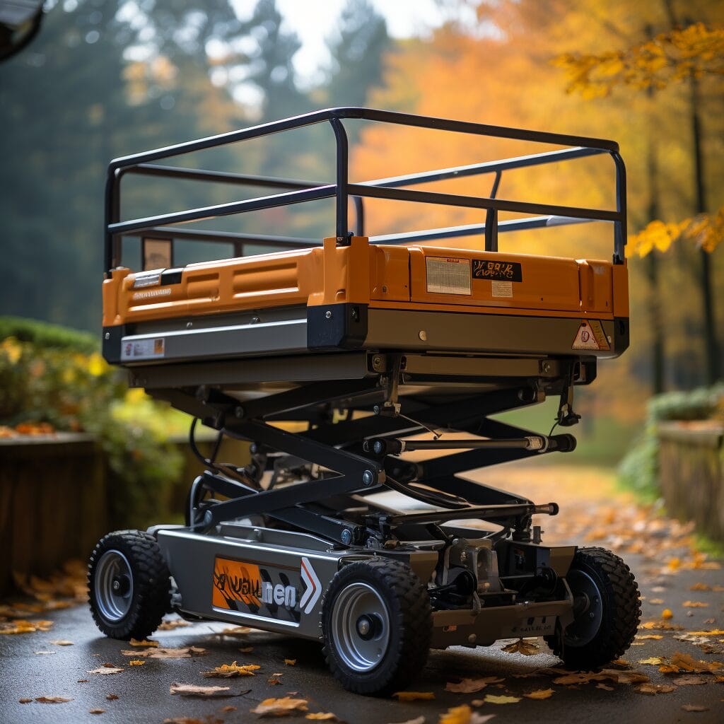 nacelle ciseaux electrique fonctionnement