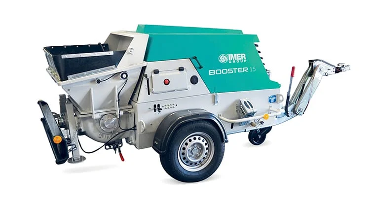 pompe à béton booster 15imer