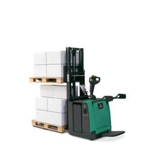 transpalette double plateforme